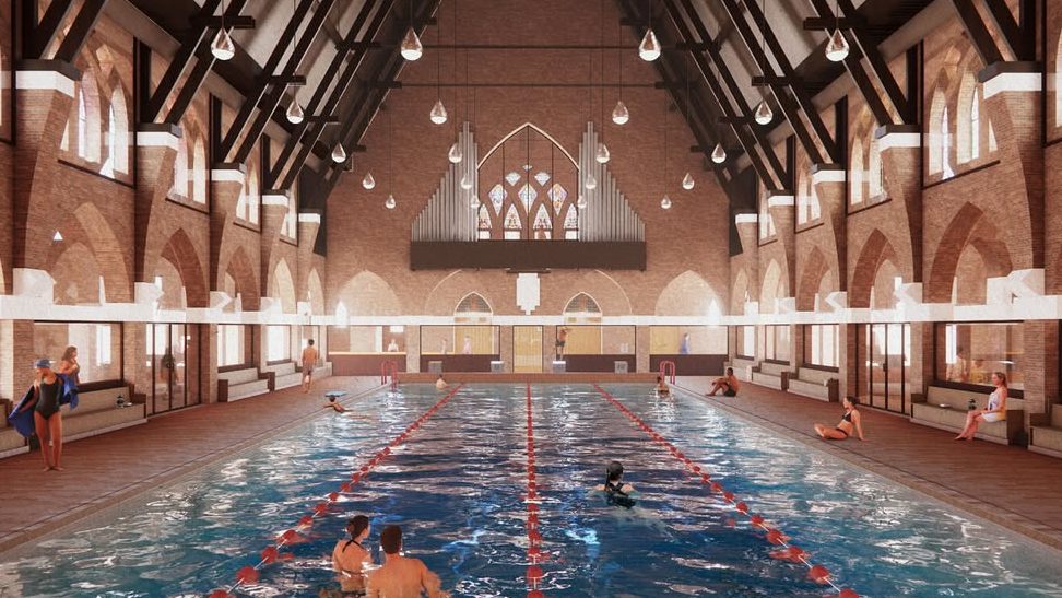 Living Pool Church 1 living pool church